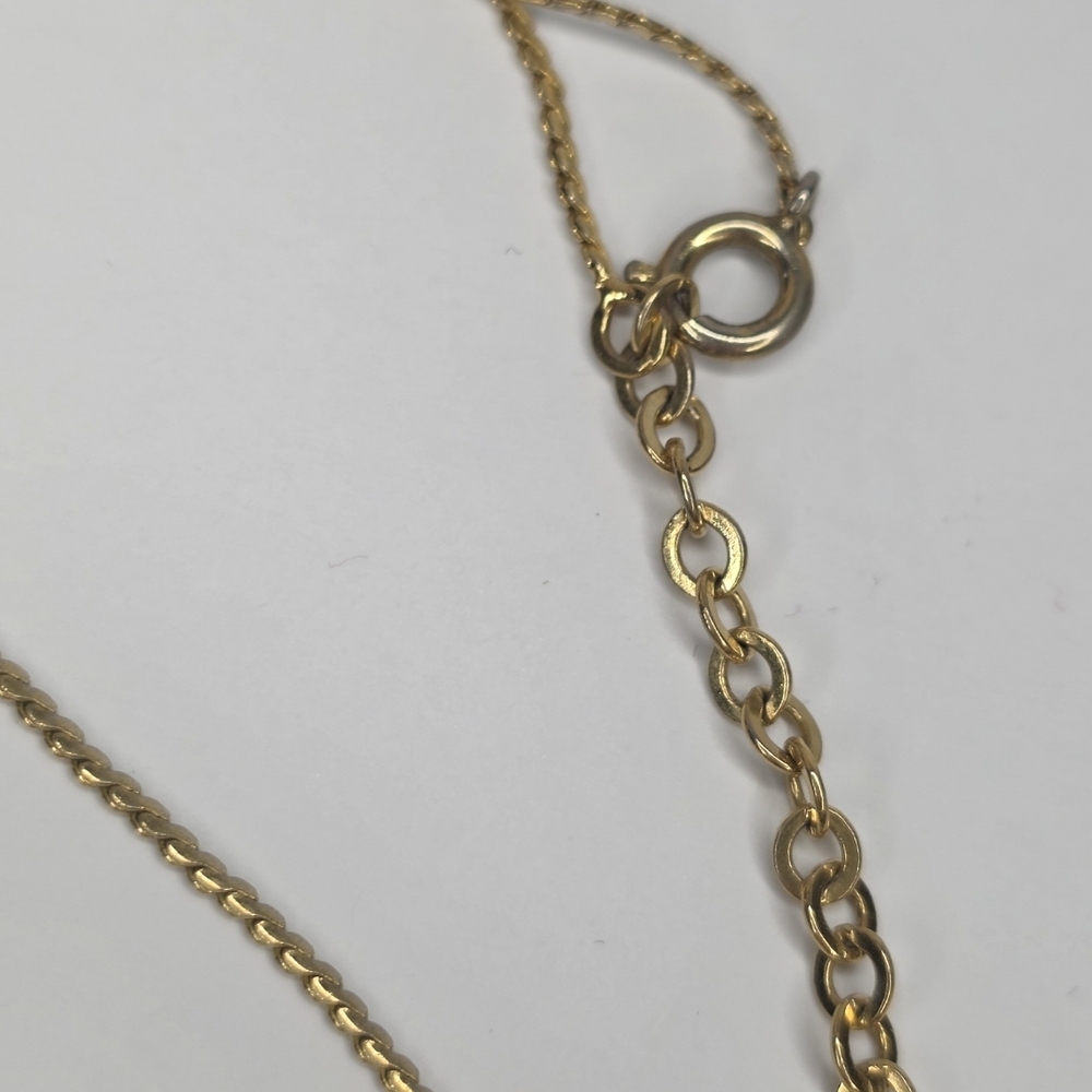 Authentic Christian Dior CD Logo Necklace - Picture 5 of 5